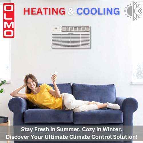 image for OLMO 8,000 btu 115V Through-the-Wall Air Conditioner with Remote Contr