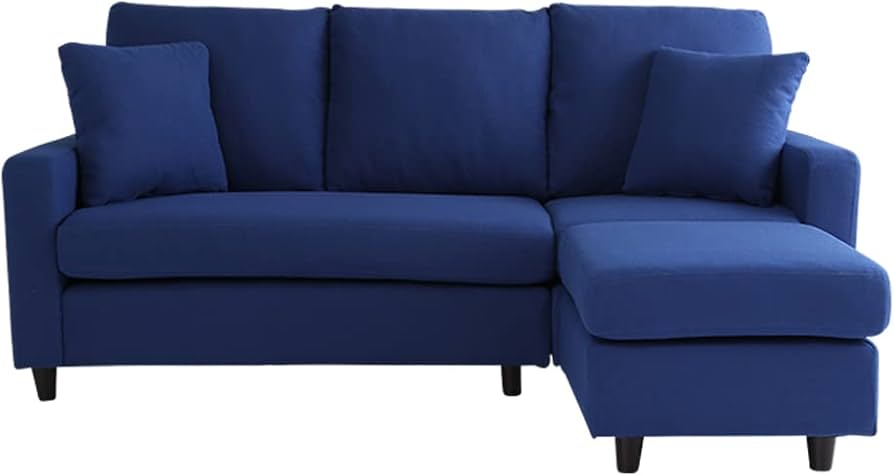 Amazon｜グランテイスト 3人掛け L字型ソファー 8色展開 ソファ 棚付き