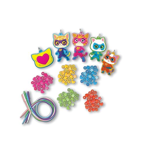 Tara Toys Disney Junior SuperKitties Necklace Activity, 160-Piece Jewelry Making Kit, Preschool Arts and Crafts by Tara Toys - Image 2