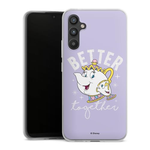 Coque Samsung A34 5G Disney Belle et la Bête en silicone souple