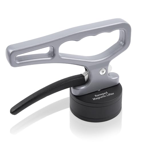 Heavy Duty Strong Magnetic Pickup Tool - 40LBS Pull Force Telescoping Magnet Stick with Quick Release Handle, Retractable Neodymium Magnet for Heavy Iron Plates, Metal Objects, Tool Steel Use (1PCS)
