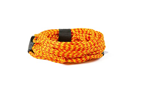 WOW Sports - Water Ski Rope for Wakeboard, Wakesurf, & Water Skiers - 75 ft - UV Treated - W/Floating Handle