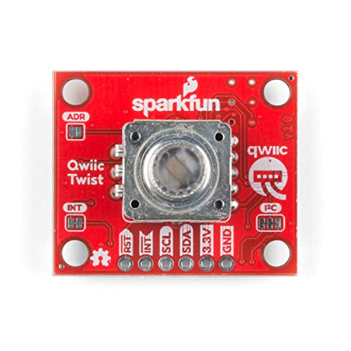 Sparkfun Qwiic Twist - Rgb Rotary Encoder Breakout-Small Easy To Use Breakout Qwiic System For No Soldering Connection 6Mm Shaft For Knob Of Choice Red Green Blue Leds Mix For 16 Million Color Options #TOP2