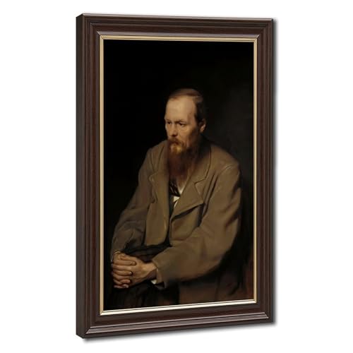 Toile Fyodor Dostoevsky pour décoration murale bureau et salon
