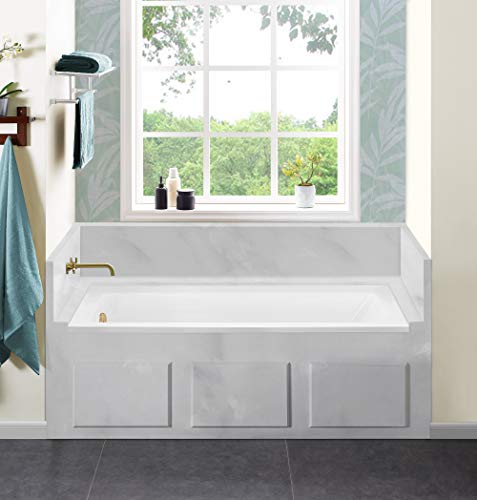 Image of Swiss Madison Voltaire 60 inch x 30 inch Left-Hand Drain Alcove Bathtub