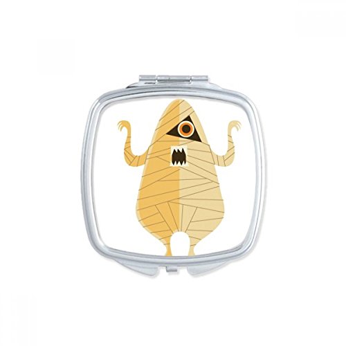 Miroir compact Halloween Happy Ghost de poche mignon et portable DIYthinker - 2