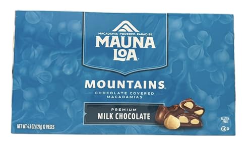 Mauna Loa Mountains Milk Chocolate Covered Macadamia Nuts