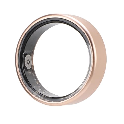 Smart Ring Health Tracker, Fitness Ring with Multi Sports Modes for Women and Men, 24 Hours Health Monitoring Wearable Ring with Charging Case for iOS for Android (12#)