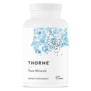 Thorne Trace Minerals – Dietary Supplement with Zinc, Boron & Selenium – Chelated Forms – Comprehensive Formula – 90…