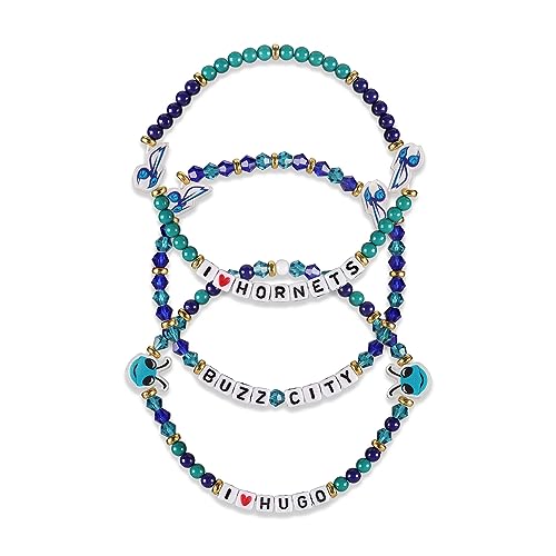 FOCO Charlotte Hornet NBA 3 Pack Team Friendship Bracelet