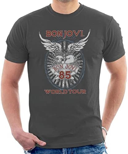 All+Every Bon Jovi 85 World Tour Men's T-Shirt