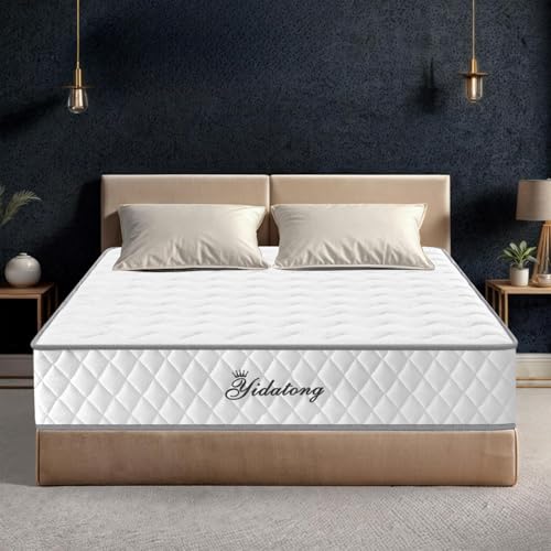 Colchón 140 x 190, Colchón Viscoelástico, Combinación de Muelles y Espumas, Certificado Oeko-Tex, 9 Zonas Ergonómico, Tejido Transpirable y Hipoalergénico, Mejora la Calidad del Sueño, Altura 30 cm