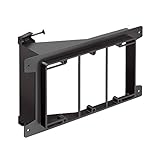 Arlington LVS3 Triple Gang Screw-on Low Voltage Bracket for New Construction