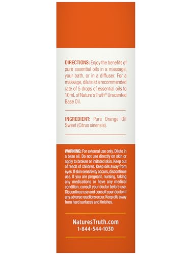 Aceite esencial de naranja dulce Nature's Truth 15 mL miniatura 6