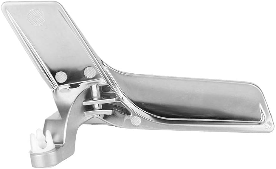 Aramox Pair Car Door Handle Kit,Left/Right Interior Door Handle Repair Silver Fit for -Benz C-Class 09-16/GLK 08-15