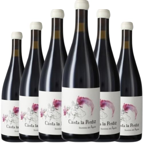 Dominio del Águila Canta la Perdiz Vino Tinto ecológico de gran expresión, mezcla de variedades autóctonas con carácter, complejidad y elegancia| 6 botellas