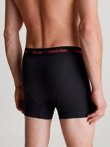 Image of Calvin Klein CK-001 Men's Trunks Underwear Low Rise Trunks 3 Pack Set