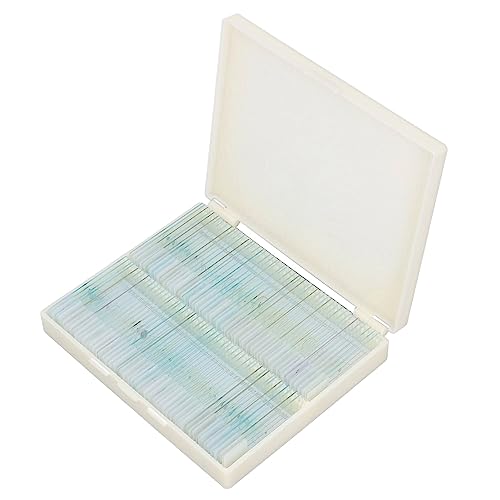 Lames de microscope transparentes pour l'initiation aux sciences et les devoirs de SVT