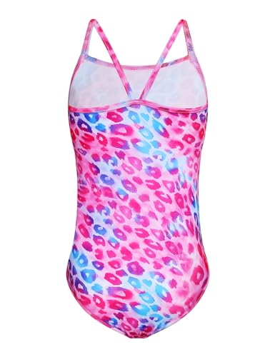 Image of Snowheart Girls Swimsuit One-Piece Bathing Suits Multicolor Kids Sport Summer Beach Swimwear for 2-12 Years Old