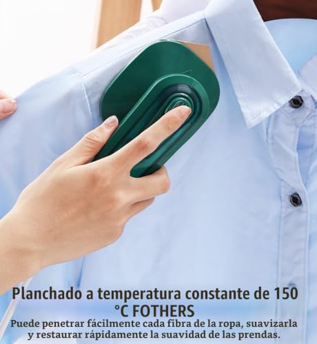 Miniatura 6 de Ieron Mini Plancha De Vapor, Plancha De Vapor Portátil De Viaje, Calentamiento Rápido, Plancha De Vapor Portátil De 110 V Para Ropa Adecuada Para Todo Tipo De Ropa Para El Hogar Y La Oficina