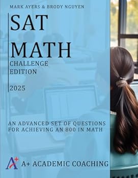 Paperback SAT MATH CHALLENGE EDITION 2025 Book