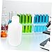 Gatuida 4pcs Plastic Bottles Round Sealing Jars for Liquid Storage Impact-resistant Lab Sample Containers Lightweight and Leakproof for Household and Industrial Use