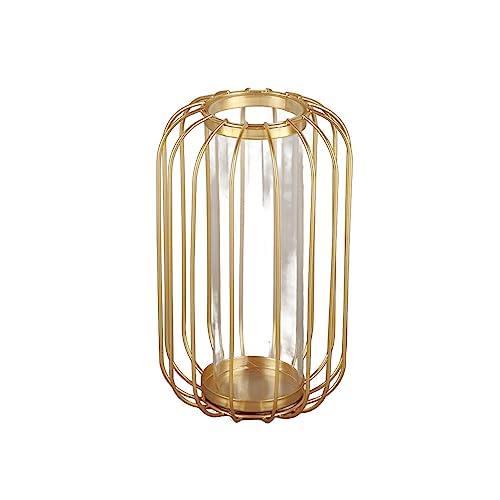 Vase à fleurs transparent stable pour éviter les chutes de bouquets