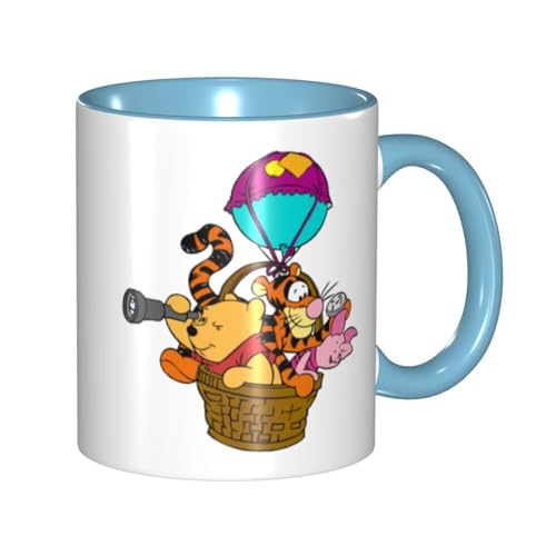 くまのプーさん マグカップ 330ml ティーカップ コーヒーカップ カップ セラミック Mug Cup 軽量 直接ドリップ おしゃれ かわいい 電子レンジ対応 グッズ オフィス 家用 プレゼント