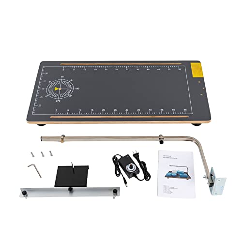 Foam Cutting Machine 110V 30W Hot Wire Board Foam Cutting Machine,Styrofoam Cutter Cutting Foams Table Tool Temperature Adjusted for Sponge Pearl Cotton Kt Board Cutting,Black - Image 6