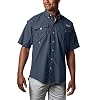 Columbia Men’s Bahama Ii UPF 30 Short Sleeve PFG Fishing Shirt