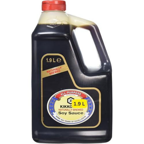Naturally Brewed Soy Sauce Kikkomans 1.9L Large Bottles (1x1.9L)