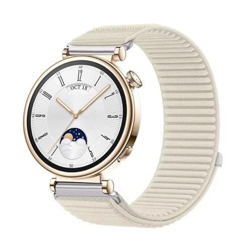 La mejor selección de huawei gt sport los mejores 5. 49 Transpirable Correa de Nylon para Huawei Watch GT 6 41mm Correa de Reloj, con Hebilla Ajustable Banda de Repuesto Deportiva para Mujeres y Hombres Compatible con Huawei Watch GT 6...