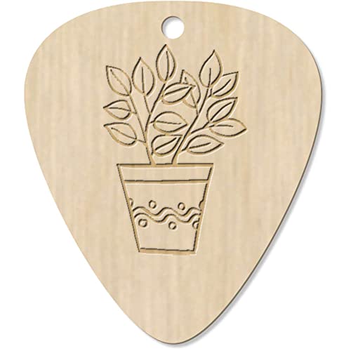 Azeeda 7 x ‘Plante en Pot’ médiator/pic de Guitare (GP00026506) - Les Beatles, Paul McCartney, John Lennon, RIngo Starr, George Harrison Azeeda 7 x 'Plante en Pot' médiator/pic de Guitare (GP00026506)