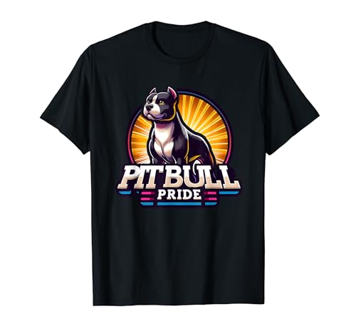 Pitbull Pride Design für Pitbull Lover, Proud Pitbull T-Shirt