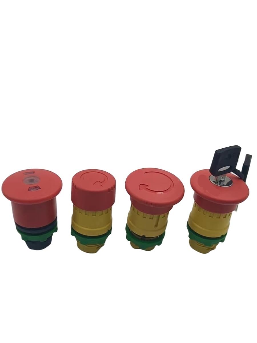 Bouton d'arrêt d'urgence XB5AT845 pour commande de sécurité ZB5AT8643M