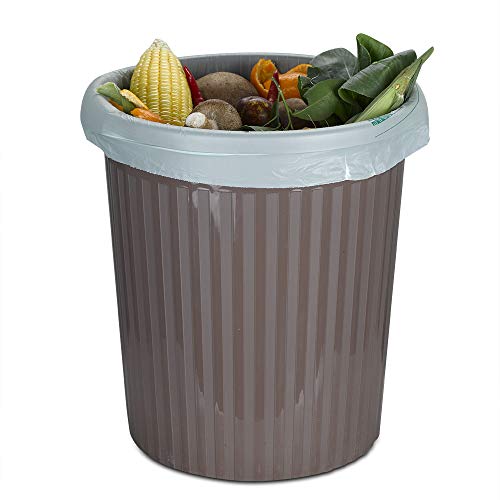 ProGreen 100% Compostable Bags 2.6 Gallon, 300 Count, Extra Thick 0.71 Mil, Small Compost Kitchen Trash Bags, Food Scraps Yard Waste Bags, Compost ASTM D6400 BPI and TUV Austria Certified