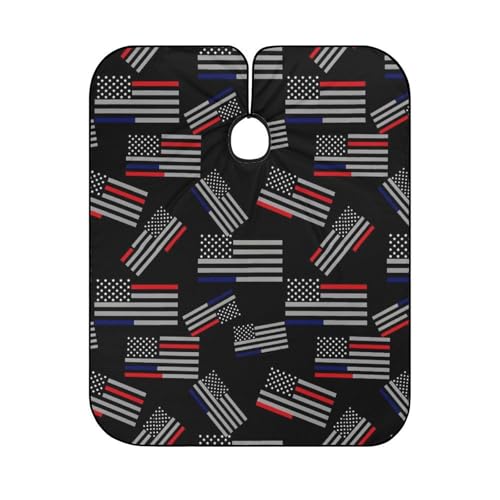 Capa para barbería para adultos antiestática 55x66 pulgadas miniatura 6