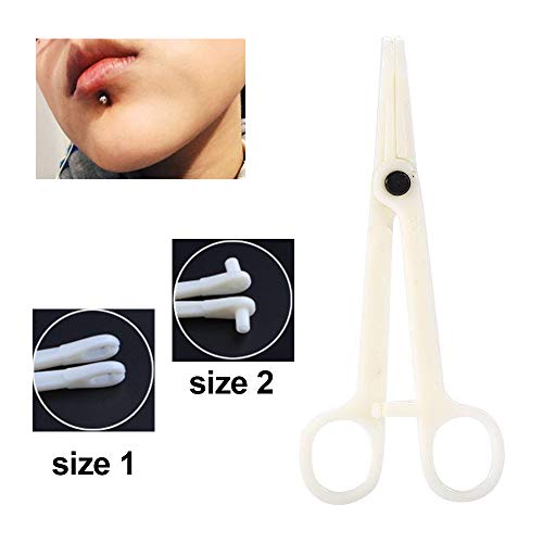 Body Piercing Forceps - WZPB 25 PCS Body Piercing Clamps Professional Nose Piercing Forceps Disposable Body Septum Forceps For Nose Belly Ear Piercing Forceps Piercing Tattoo Piercing Supplies