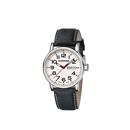 Wenger Orologio da Uomo Analogico al Quarzo con