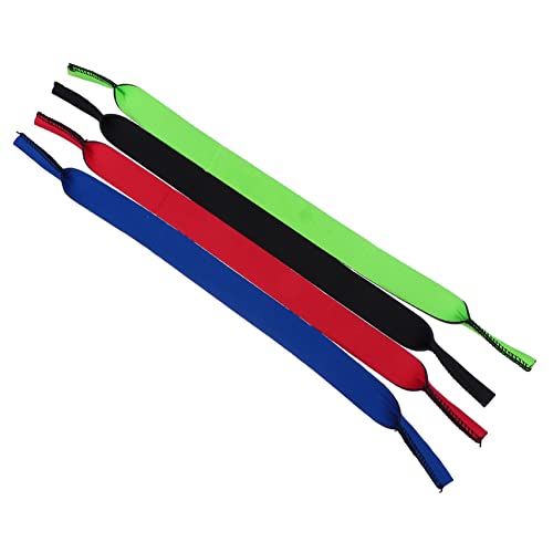 BUTIFULSIC 4 Pairs Sports Glasses Rope Retro Sunglasses Eyeglass Chains Mens Sport Sunglasses Eyewear Retainer Sunglasses Strap Mens Sports Sunglasses Adjustable Eyewear Holder Sbr