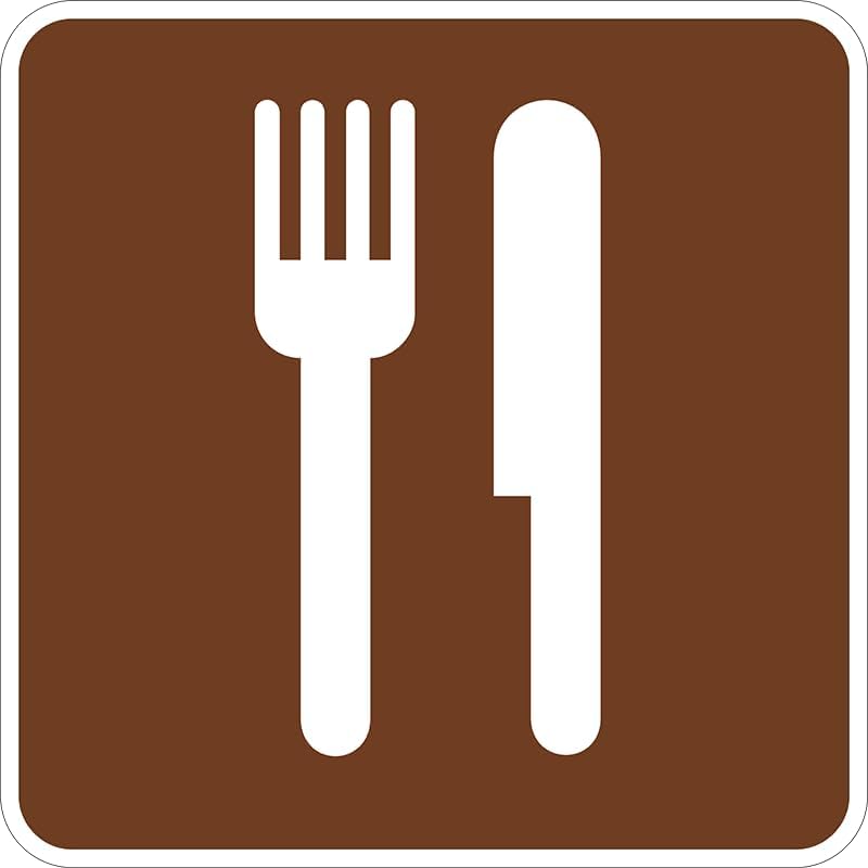 Restaurant/Food Symbol Sign (RS-019)