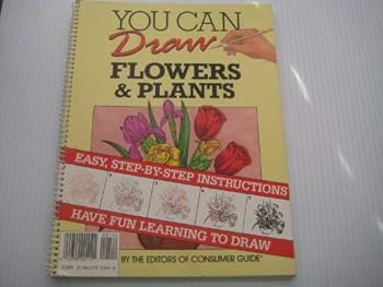 Spiral-bound You Can Draw Flowers & Plants Book