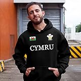 Zoom IMG-2 cymru flag badge felpa con Zoom IMG-2 cymru flag badge felpa con