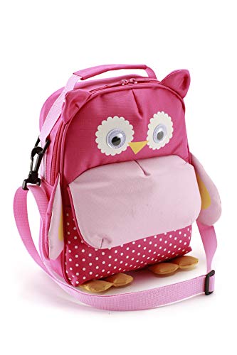 Mochila De Passeio Corujinha, KaBaby, Rosa