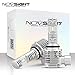 NOVSIGHT 9006/HB4 ampoule de phare LED taille minimale conception halogène originale 8000LM 40W 6000K blanc garantie de fabrication de 2 ans