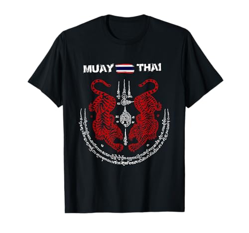 Muay Thai Kickboxing Thailandia T Shirt Maglietta