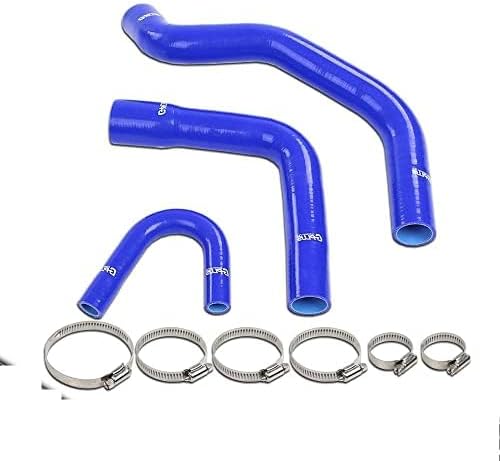 G-PLUS Radiator Hose Kit Compatible with Jeep Amc Cj5/Cj6/J10/J20 Wagoneer 304/360 V8 1972-1981，Blue