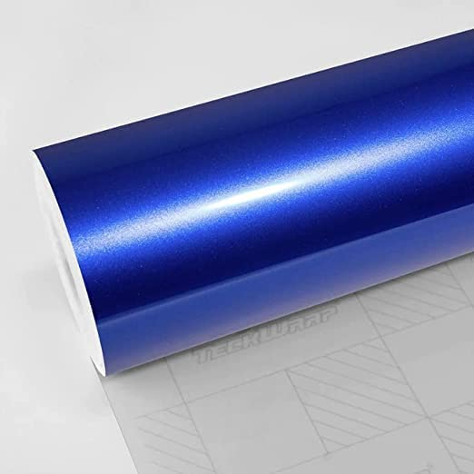 Glossy Dark Blue Wrap Vinyl Car & Bike Wrap Sheet Vinyl Car Wrap Sheet