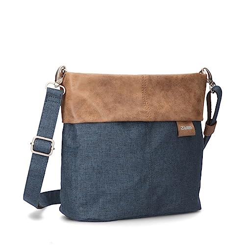 ZWEI Olli OT8 Tasche Damen Umhängetasche Schultertasche 25x23x10 cm (BxHxT), Farbe:, Blue (Blau), One size