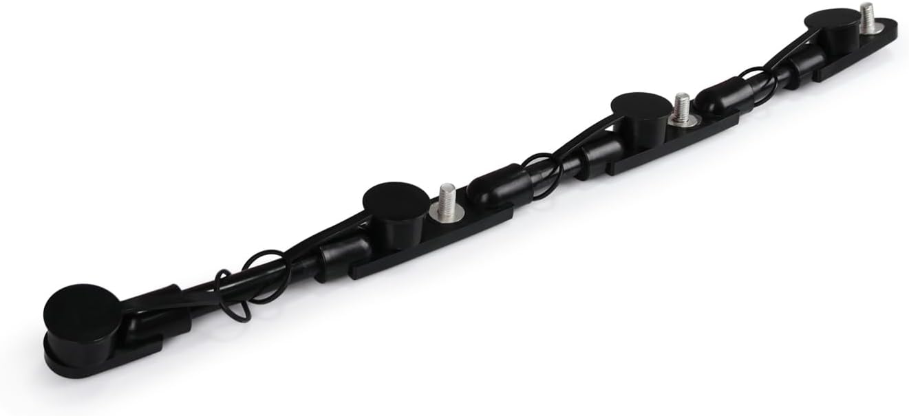 Overmolded Battery Harness 21 Inch Black Negative Battery Cable Harness Assembly for Semi Truck, for 4 Batteries